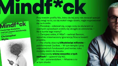 niebezpiecznik-pl - Mindf*ck to książka o kulisach skandalu Cambridge Analitica i sze...