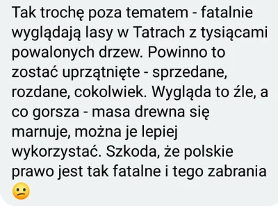 jmuhha - Konie z morskiego oka rozczulają tłumy osób, a co z drzewami w polskich Tatr...