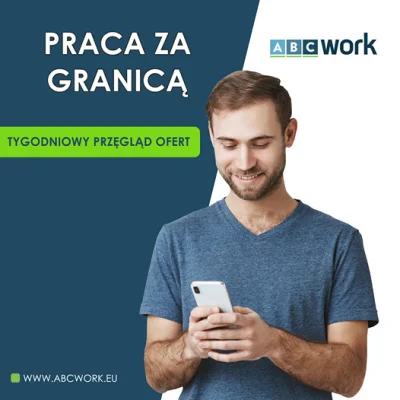 ABC_Work - Szukasz pracy za granicą ❓ Sprawdź nasz tygodniowy przegląd ofert 
[Belgi...