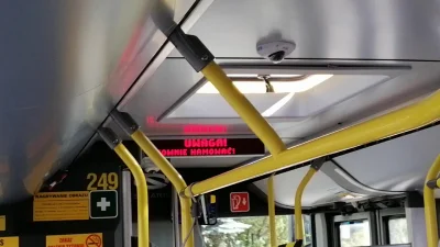 WuDwaKa - Ciekawy, nowy komunikat w autobusie odnośnie kierowcy:
 Uwaga! Kierowca moż...