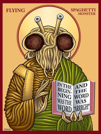 movsd - Czy miesięcznik "Latający Potwór Spaghetti radzi" da się wpisać na listę? ( ͡...
