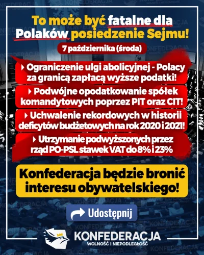 wojtas_mks - Konfederacja o tym trąbi od dawna, dzisiaj Bosak próbował o tym mówić w ...