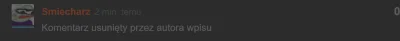 Smiecharz - @regal20: bardzo nie miło. serce bolesne. tak się nie robi ogułem po pros...