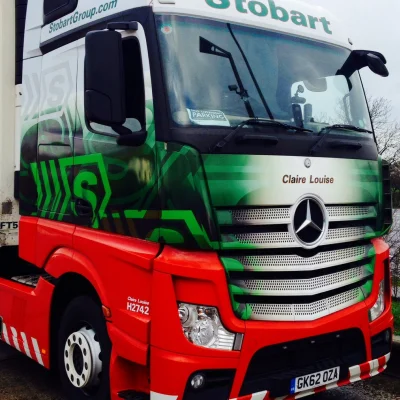 KlotzF23 - A czy wiecie, że każda ciężarówka firmy Eddie Stobart ma swoje własne (poz...