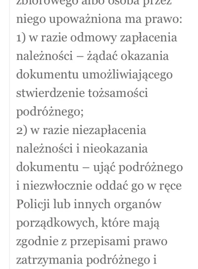 Ziaa - @pogromca_idiotow: art. 33a ust. 7 pkt 1 masz okazać nie dać powtarzam