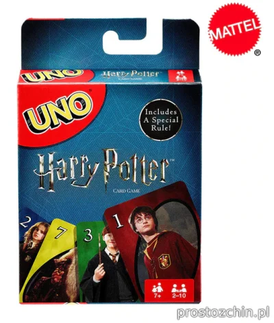 Prostozchin - >> Karty do gry UNO np. Harry Potter << ~32 zł z wysyłką

Do wyboru s...