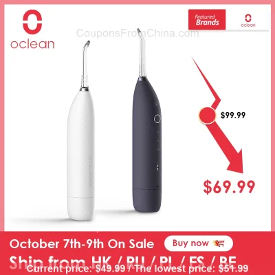 n____S - Wysyłka z Polski!
[Oclean W1 Smart Oral Irrigator [EU]](https://bit.ly/2Sym...