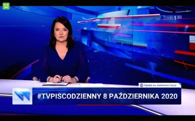 jaxonxst - Skrót propagandowych wiadomości TVP: 8 października 2020 #tvpiscodzienny t...