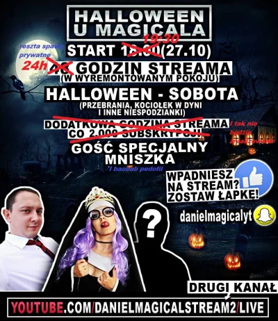 negroni - Kochani juz niebawem hlloween na U2, beda goscie specjalni - kogo obstawiac...