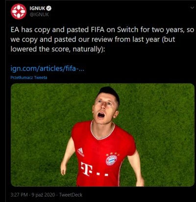 v.....l - IGN z rigczem
za tą switchową wersję powinno się EA wiecie co, do skutku. ...