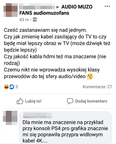 Roszp - Hej, zastanawiam się nad jednym. Czy jak zmienię kabel zasilający do PC, to b...