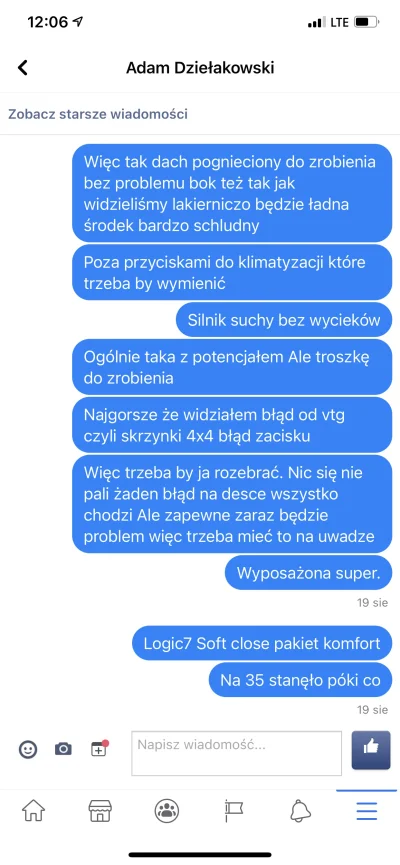 Rogalex - Witam serdecznie nazywam się Bimer Auto sie chcemy ustosunkować się do post...