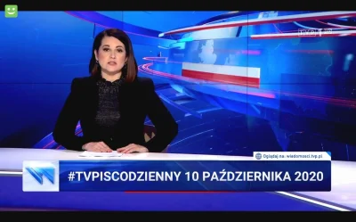 jaxonxst - Skrót propagandowych wiadomości TVP: 10 października 2020 #tvpiscodzienny ...