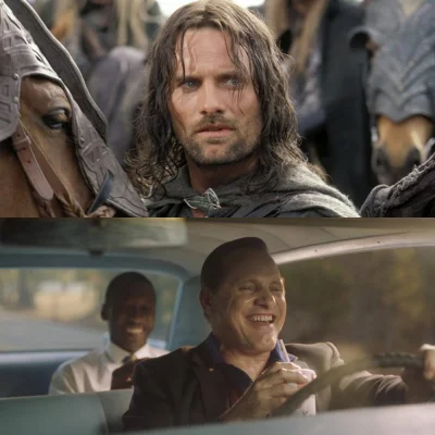 Cender - Aktor Viggo Mortensen, znany na cały świat z roli Aragorna ekranizacji Władc...