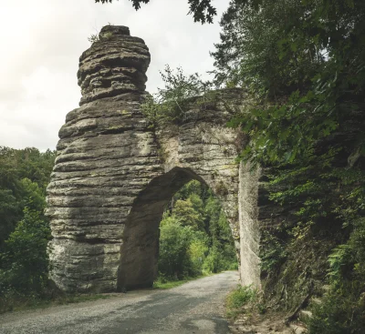 Pannoramix - Pekařova brána w Czeskim Raju jest jedną z nielicznych piaskowcowych ska...