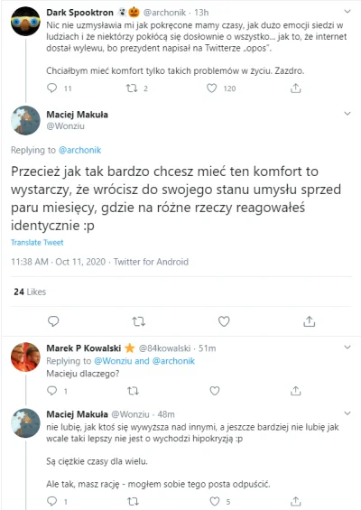 jaqqu7 - Makulski ostatnio na Twitterze nie bierze jeńców xD

#wonziu