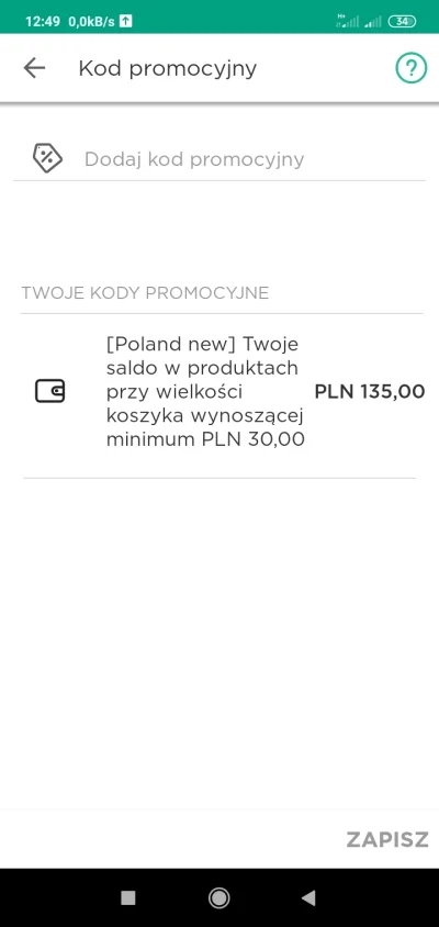 mir-k - @andrzejobiad: mogę odstąpić konto na glovo 135 zł w kuponach (9x-15 zł) za 4...