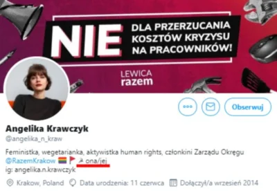 S.....e - @technojezus: Biedna julka wolna od rozumu. Sierp i młot to piękny symbol "...