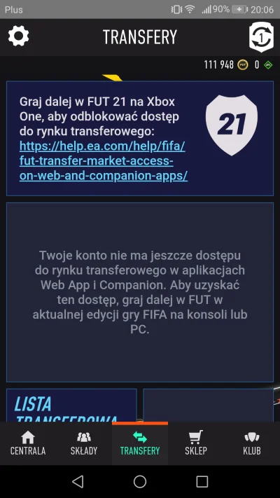 kola9494 - Cześć, mam problem z aplikacją ( konto stare, co roku FIFA kupowana) . Co ...