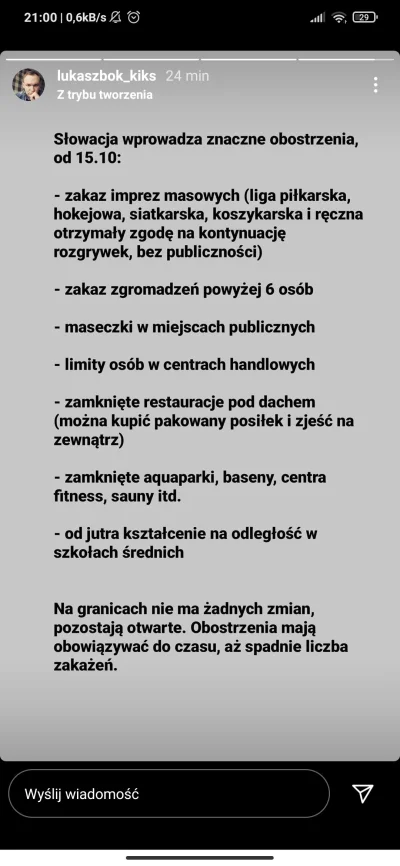 militarysta_amator - O, wreszcie wprowadzone są sensowne obostrzenia od 15.10

Dobrze...