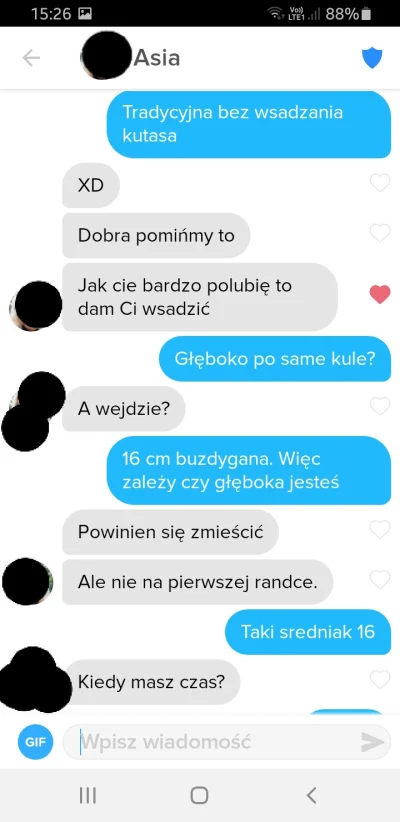 B.....W - @Cezik93: Już chce się spotkać na r00chanie. Sama chce. Jeśli jesteś Chad t...