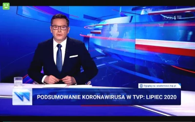 jaxonxst - Podsumowanie koronawirusa w Wiadomościach TVP: Lipiec 2020 #tvpiscodzienny...