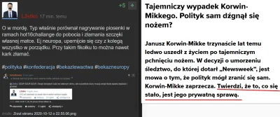 UchoSorosa - Z kucami jest prosta sprawa. Wybierasz słowa Korwina i czekasz na inbę. ...