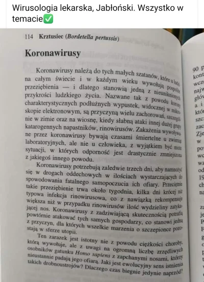 ThomasE - @Mszanin: Na mnie tez, bo w kazdej ksiazce na temat chorob i wirusow jest n...