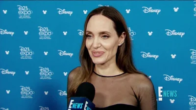 orle - Widać, że spece od mejkapu znacznie podrasowali wygląd Angeliny Jolie. Ona się...