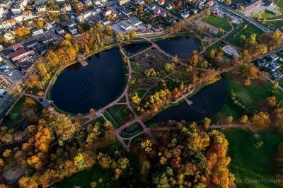 Kukuror - @Kukuror: I jako bonus wspomniany park z lotu ptaka. Autor- Daniel Frymark