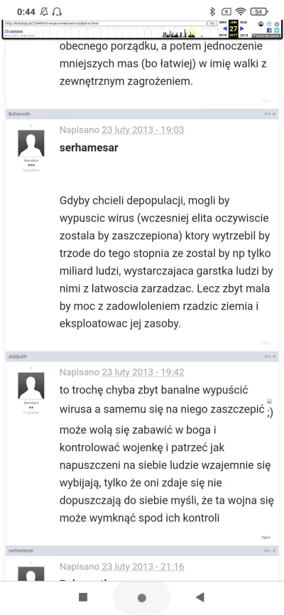 kokol - Uwaga czy ktoś z was pamięta zlikwidowane forum katalogi pl http://web.archiv...