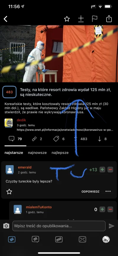 tulinka_kat - Witam, mam problem z aplikacją wykop na IPhone. To znaczy, może to tak ...