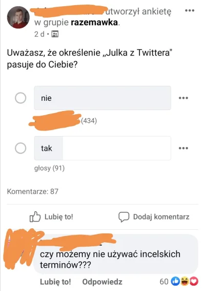 Cyprok - Dla Julki z Twittera najlepszym określeniem, aby obrazić mężczyznę jest wyra...