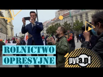 siodemkaxx - #rolnictwo pisowski wysłannik chciał zabłysnąć, ale coś mu chyba nie pyk...