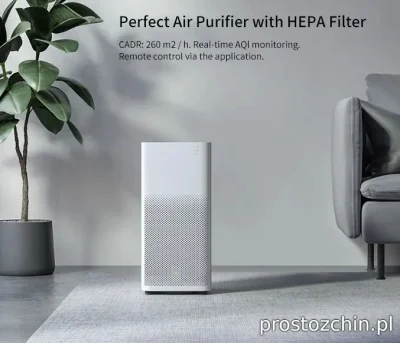 Prostozchin - >> Oczyszczacz powietrza Xiaomi AirPurifier 2H << ~338 zł z Czech w Ban...