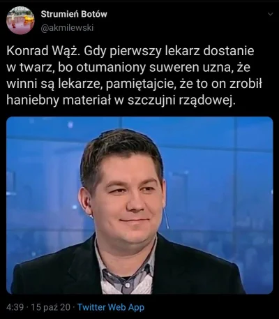 s.....s - Zapamiętajcie to ryło!!! 
Funkcjonariusz szczujnii #tvpis

#paskigrozy #tvp...