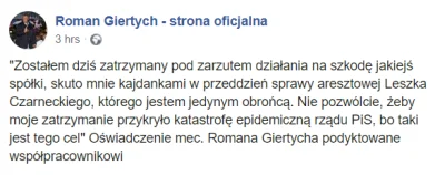 Arytmetyk - @beconase: Całość jest w cudzysłowie, jak myślisz dlaczego? Podyktował to...