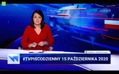 jaxonxst - Skrót propagandowych wiadomości TVP: 15 października 2020 #tvpiscodzienny ...