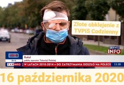 jaxonxst - Skrót propagandowych wiadomości TVP: 16 października 2020 #tvpiscodzienny ...