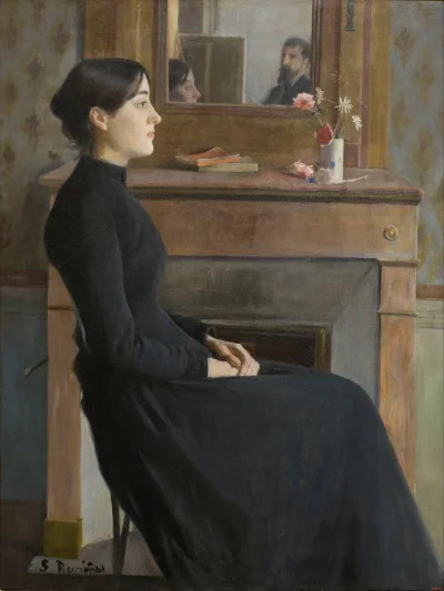 UrbanNaszPan - Female Figure (1894)
Santiago Rusiñol

#art #sztuka #malarstwo #obr...