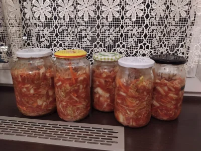 RozkalibrowanaTurbopompa - Kolejne kimchi w tym roku zrobione ( ͡° ͜ʖ ͡°) przepis w k...