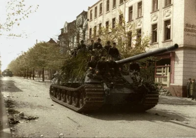 wojna - Niemieckie niszczyciele czołgów Jagdtiger 1. Kompania, 512. Batalion Ciężkich...