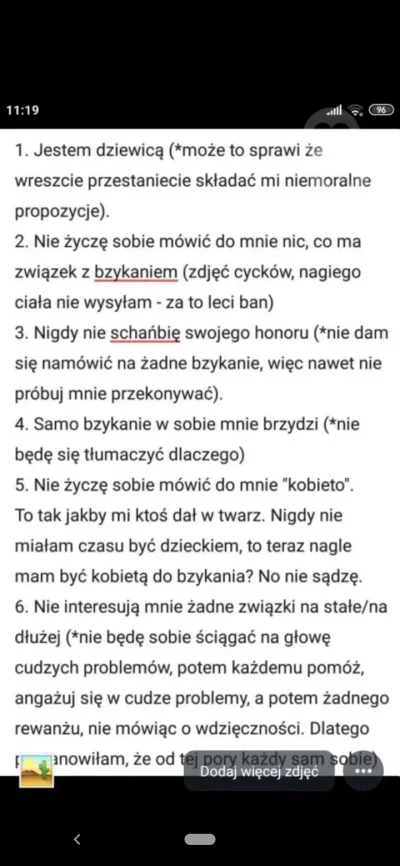 F0X0N - Co tu się zadziało, im dalej to czytam tym bardziej mnie to przeraża. Laska w...