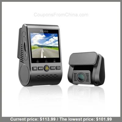 n____S - Viofo A129 Duo Dual Dash Cam - Banggood 
Cena: $113.99 (441,96 zł) / Najniż...