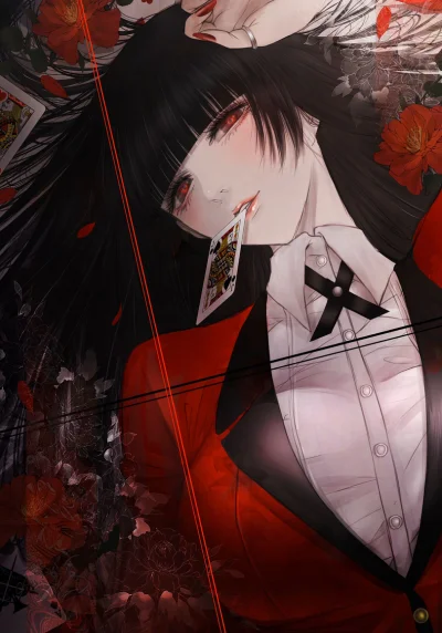 Banri - #randomanimeshit #anime #satsukikei #jabamiyumeko #Kakegurui #redeyesalert