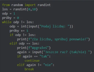 tfh02302 - Hej wykopki, zaczynam sie uczyć programowania, wybrałem pythona, korzystam...