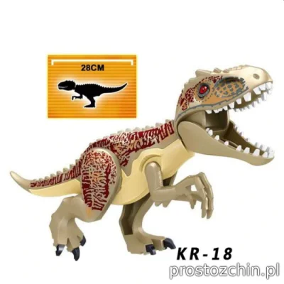 Prostozchin - >> Dinozaur figurka << ~19 zł z wysyłką

Duży wybór Dinozaurów :)

...