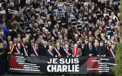 K.....L - Po ataku na redakcje(szmatławca) Charlie Hebdo w którym zginęło 12 osób, w ...