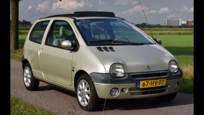 O.....8 - @benzdealer: Twingo 1 w wersji Paris Initiale:)