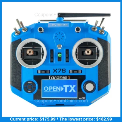 n____S - FrSky Taranis Q X7S ACCST Transmitter Blue - Banggood 
Cena: $175.99 (682,0...